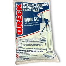 Pack of 8 Oreck XL Type CC Vacuum Cleaner Bags CCPK8DW