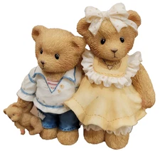 Cherished Teddies Bernard And Bernice Figurine Enesco