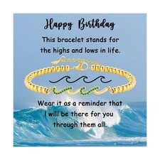 Birthday Gifts for Women, Unique Birthday Bracelet for Her Women Friend Mother D