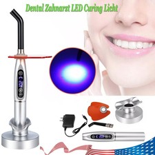 Dental Wireless Cordless LED Cure Curing Light Lamp 1500mw 5W Tool Resin Cure