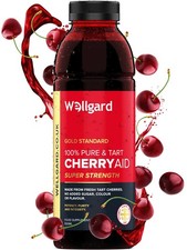 Tart Cherry Juice CherryAid 100% Montmorency Juice 500ml Sour Made in UK