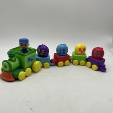 Cocomelon Alphabet Train Toy Educational Letters Removable Figure-JJ conductor