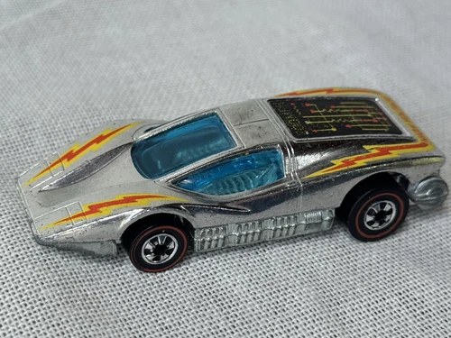 1974 Hot Wheels Redline Large Charge Super Chromes High Voltage Hong Kong