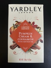 Pumpkin Cream and Cinnamon Bar Soap Scented Fall Autumn Scent Spice PSL Yardley