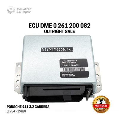 Porsche 911 3.2 Carrera ECU DME 0 261 200 082 - Brand New