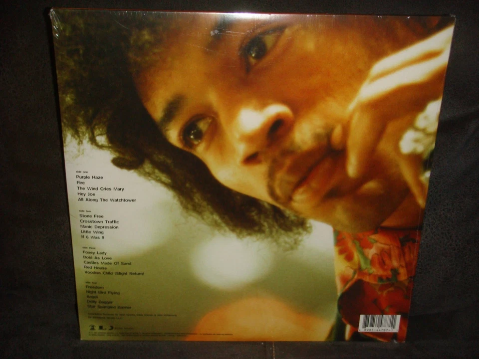 JIMI HENDRIX - EXPERIENCE - THE BEST OF - DOUBLE VINYL LP RECORD ALBUM-SEALED - Image 2 of 4