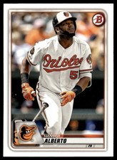 2020 Bowman Hanser Alberto Baltimore Orioles #87