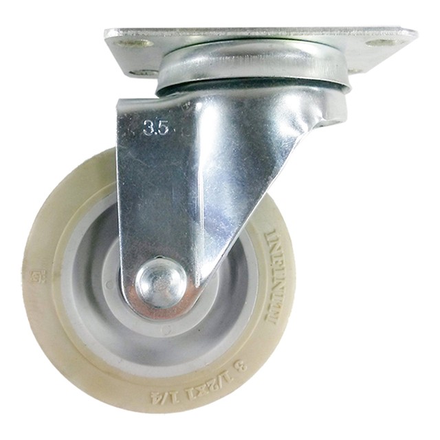 31/2" x 11/4" NonMarking Rubber Wheel Caster (A1) Swivel eBay