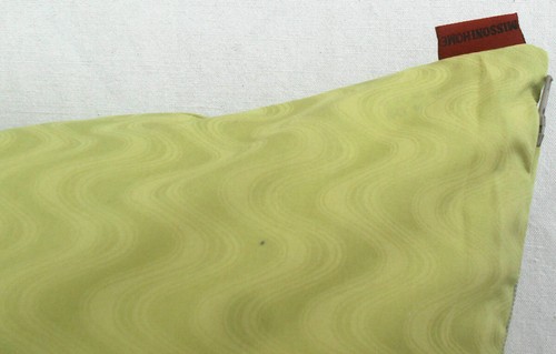 MISSONI HOME PERCALE COTTON CUSHION COVER ICONIC ICED CHEVRONS 16x16" FLIC T61 - 第 3/4 張圖片