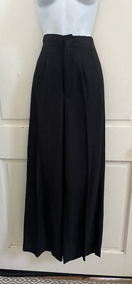 TWENTY8TWELVE BY S. MILLER NEW! VTG! Black High Rise Pleated Wide Leg Pants 2