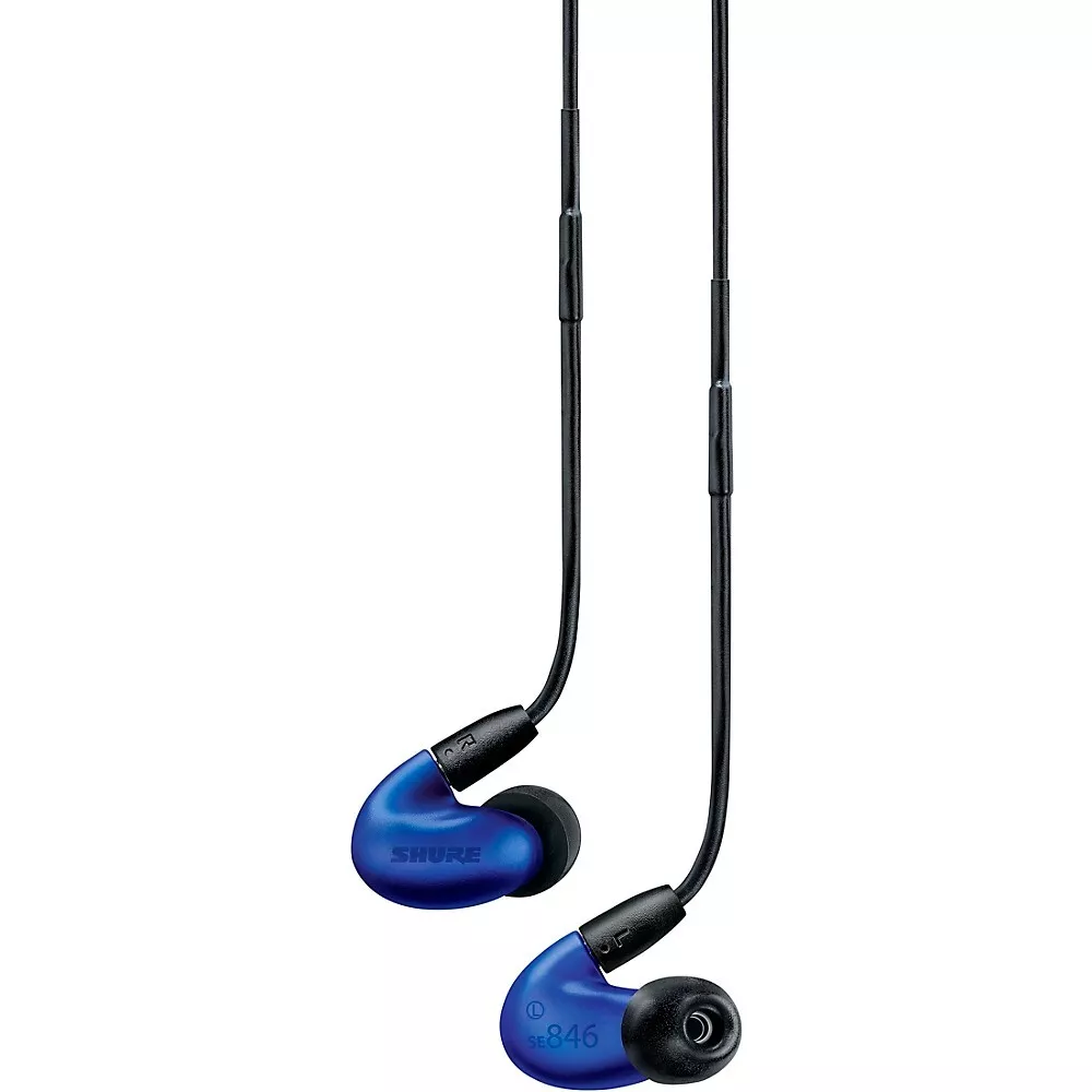 Shure SE846 UNI Sound Isolating Earphones Blue LN eBay