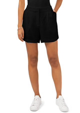 Vince Camuto Women Rumple Twill Shorts Black Size 2