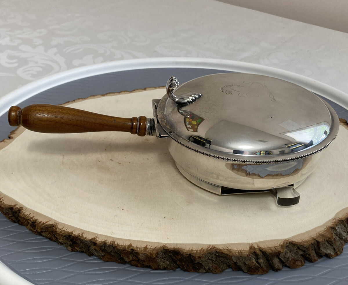 Vintage Sheffield Silver Co. Silent Butler (EPC 301) w Vintage Sheffield Silver Co. Silent Butler (EPC 301) w