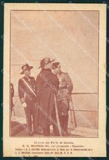 Genova Città Mussolini Piroscafo Esperia Lega Navale cartolina QZ5917