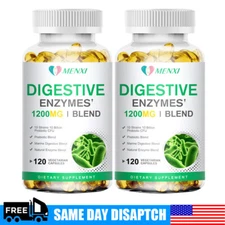 Digestive Enzymes Prebiotic & Probiotics Gas, Constipation & Bloating Relief 240