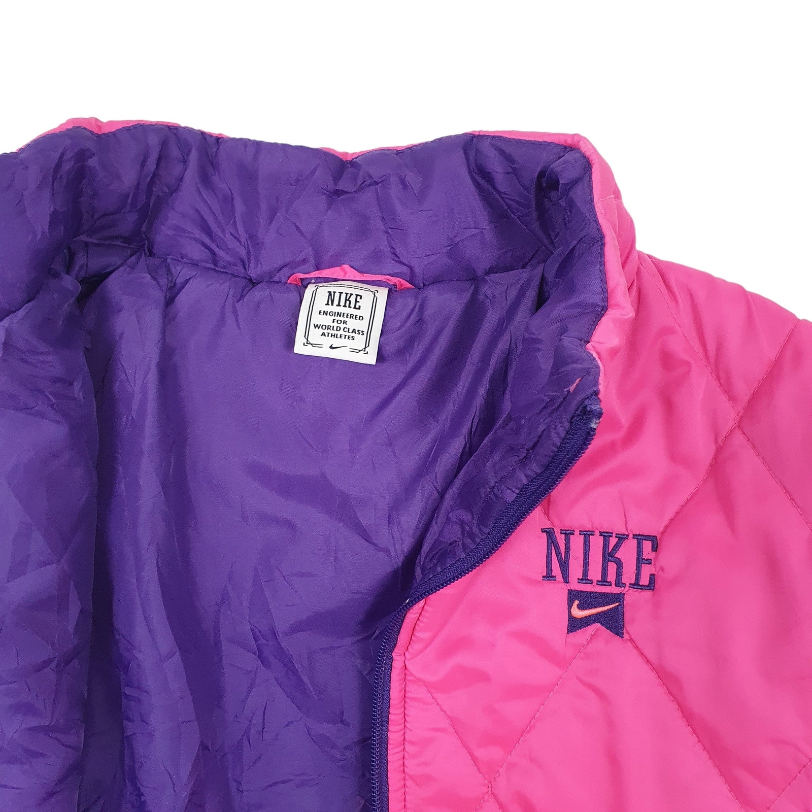 NIKE Puffer Jacket Coat Insulated Quilted Womens S image 3