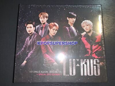 LU:KUS Single Album Break Ya CD DVD Booklet New Sealed Lu4us LAU