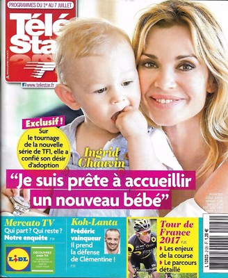 TELE STAR Nr. 2126 01.07.2017 INGRID CHAUVIN / TOUR DE FRANCE / FREDERIC ''KOH-LANTA''