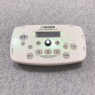 BOSS VE-5 Vocal Performer Effektprozessor Weiß VE-5-WH Funktioniert Getestet