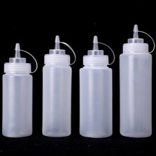 Kitchen Plastic Salad Squeeze Bottle for Sauce Vinegar Oil Ketchup Tool .