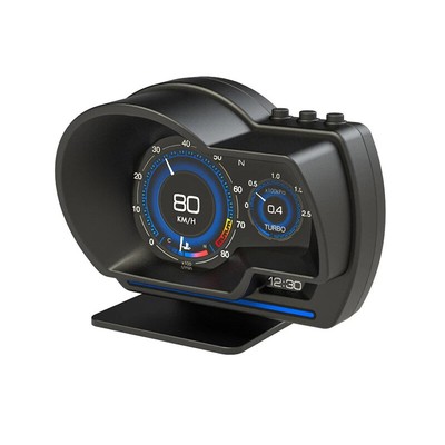 Multi Gauge Head-Up Digital Display OBD2+GPS HUD Speedometer Turbo RPM