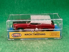 ORIGINAL ROAD RACE REPLICAS, '69 MUSTANG MACH 1, RED/GOLD STRIPE, NEW RRR