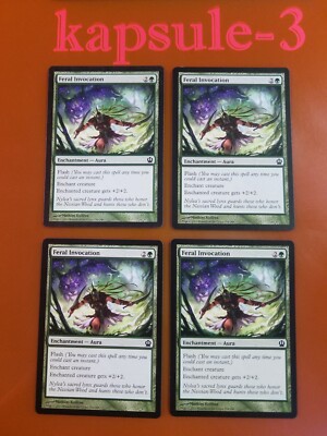 4x Feral Invocation | Theros | MTG Magic Cards | eBay