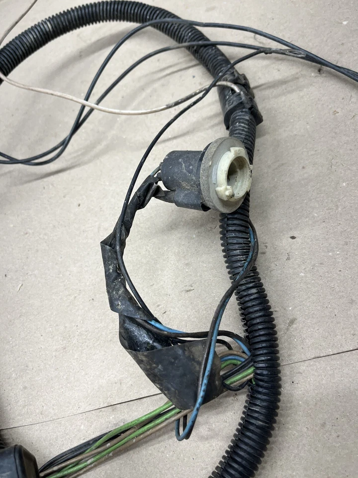 85 86 87 CHEVROLET GMC K5 K10 C10 Faro Proyecto Cableado Arnés Cortado Foto 4 de 4