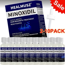 2-10PCS Minoxidil 5% Extra Strength Men 2-10 Month Supply Hair Regrowth Solution