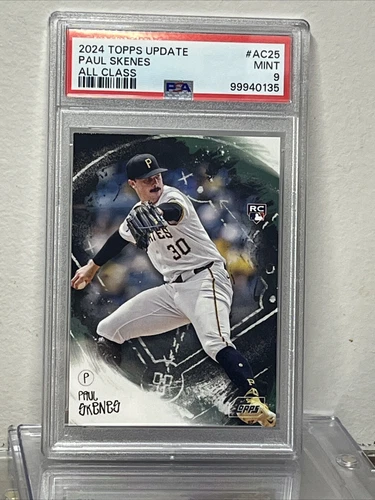 2024 Topps Chrome Update #AC-25 Paul Skenes All-Class (RC) (ROY) PSA 9 Mint