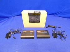 Agptek HDMI KVM Extender RX Receiver & TX Sender, Both w/Power Supplies, Box