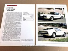 Alfa Romeo Montreal Original Car Review Print Article J671 1972 1973 1974 1975 Alfa Romeo Montreal Original Car Review Print Article J671 1972 1973 1974 1975