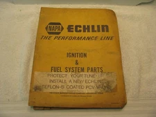 Vintage 1975 NAPA Echlin Fuel Systems Parts/Cars/Trucks/Marine/Emissions