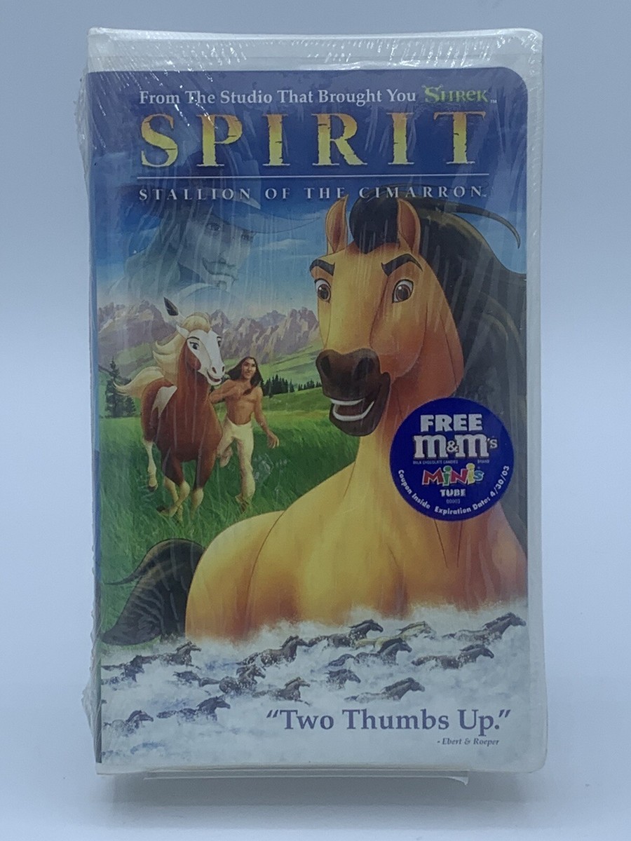 Spirit: Stallion of the Cimarron VHS Movie Clamshell 2002 NEW