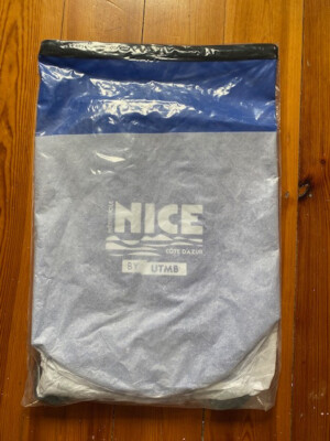 UTMB Nizza Nice Cote D´Azur Rucksack Trail Running Blau Neu OVP
