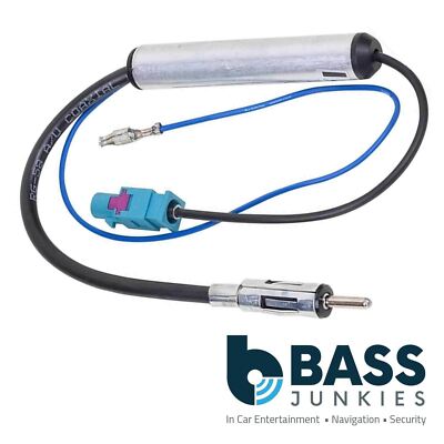 Vauxhall Corsa D Car Stereo Radio Fakra Booster Amplified Aerial