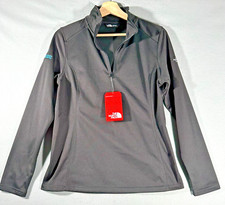 The North Face Women's Tech 1/4-Zip Fleece Pullover Black Customized Med NWT