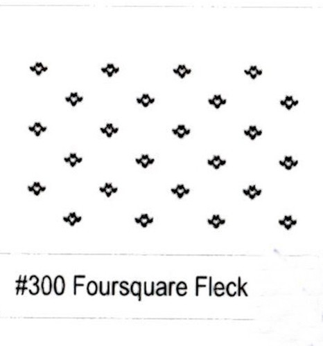 Knitting Machine Punch card Four Square Tuck pattern card - Picture 2 of 2
