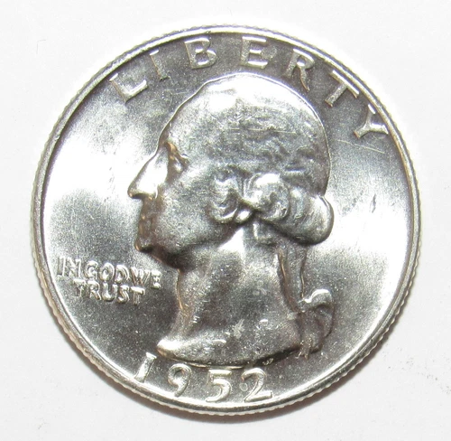 1952 D Washington Quarter CH BU (A52)
