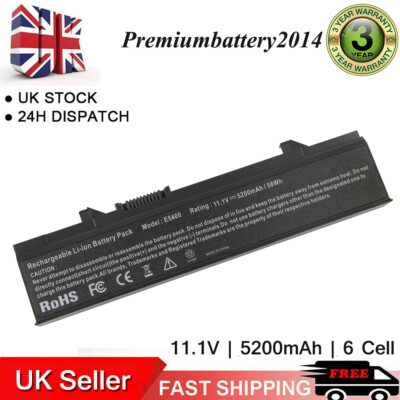 Batteria Laptop Per Dell Latitude E5400 E5500 - 6 Celle 5200mAh - Compatibile KM668 - Foto 6