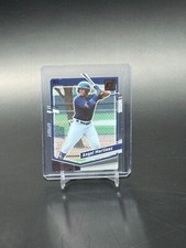 2023 Panini Chronicles #21 Angel Martinez Clearly Donruss Red /100 Cleveland