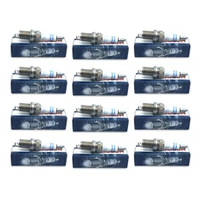 OEM Bosch Spark Plug 7422 set of 12 NEW For Mercedes R129 W163 W202 W203 W208