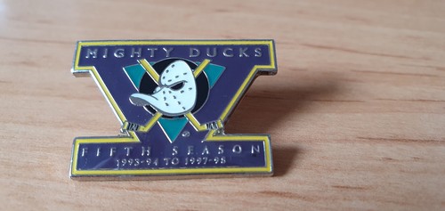 NHL Pin rare FIFTH SEASON Anniversary Mighty Ducks