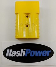 350 Amp Yellow Battery Connector Housing Replaces Anderson 350 Amp
