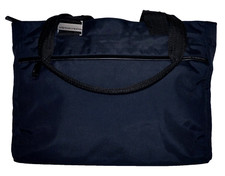 UNITED COLORS OF BENETTON Borsa a mano tote blu navy in poli-nylon 10x12