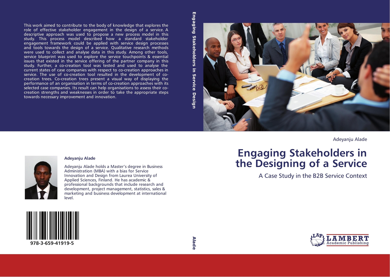 Adeyanju Alade | Engaging Stakeholders In The Designing Of A Service |