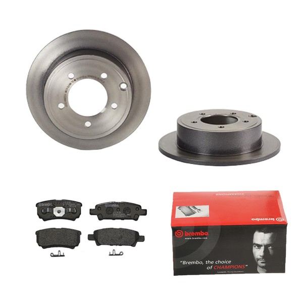 Brembo Bremsscheiben Ø262MM + BremsbelÄGe Hinten FÜR Dodge Avenger Chrysler-image