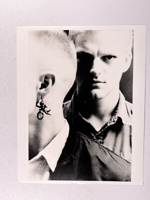 Erasure Photo Andy Bell Vince Clarke Original Black And White Press Promo 1992