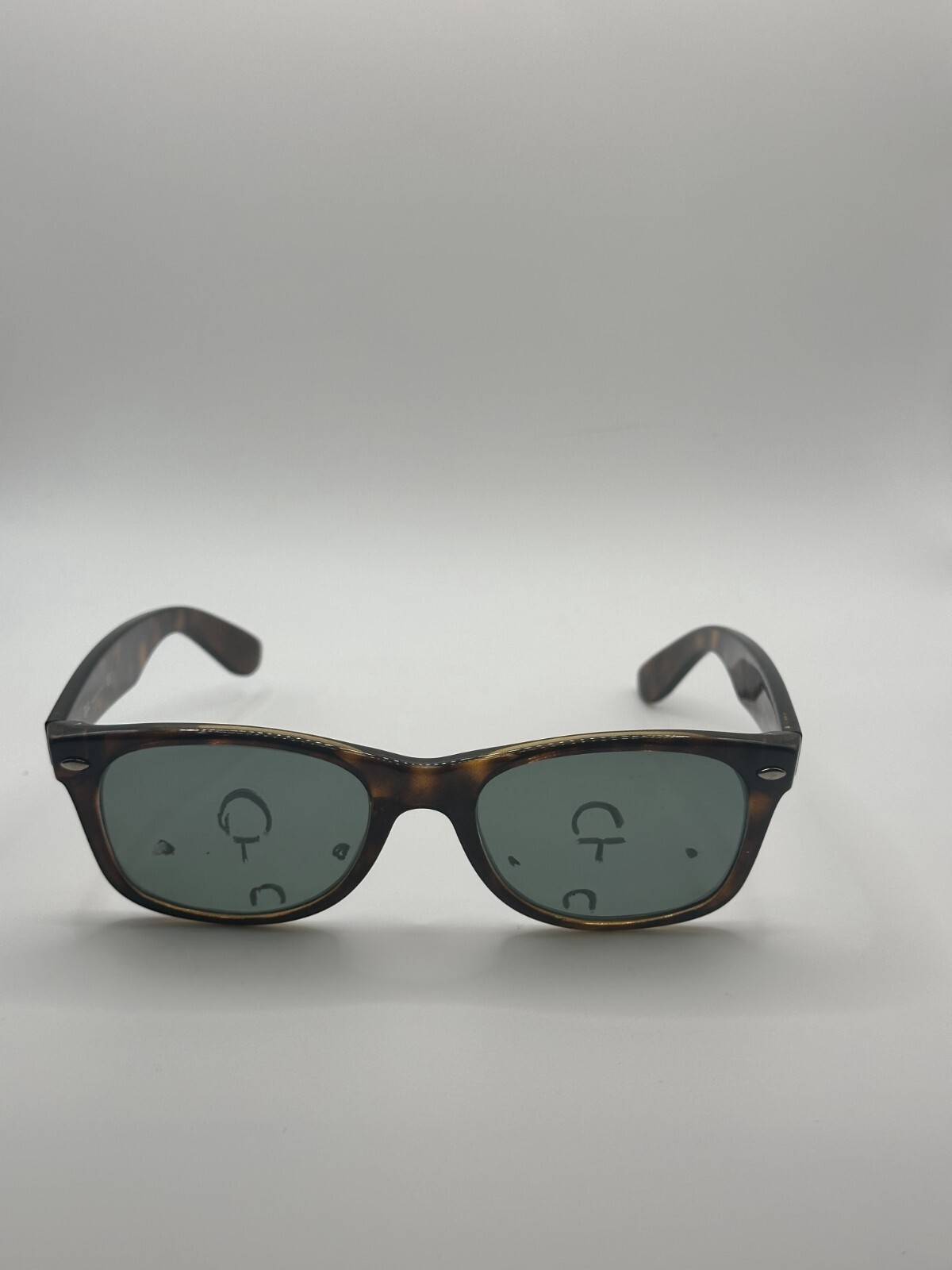 Ray Ban Wayfarer RB2132 902 Polished Tortoise Nylon Square Sunglass FRAMES ONLY