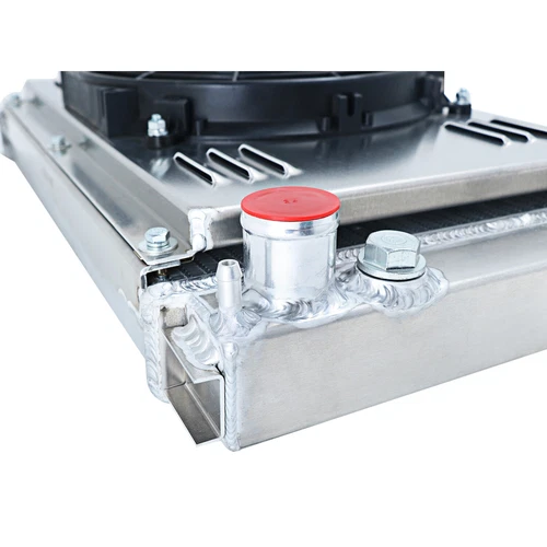 3 Row Radiator Shroud Fan For 1983-1988 84 PORSCHE 944 2.5L 2.7L NON-Turbo AT. - Imagen 9 de 10